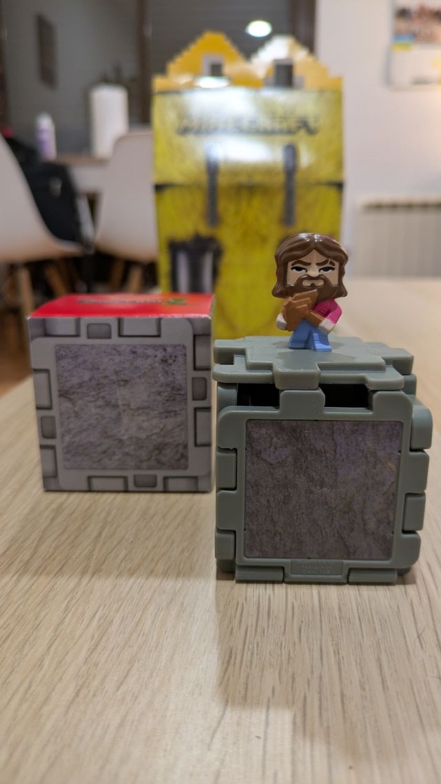 Figura cubo Garett Minecraft Mcdonalds