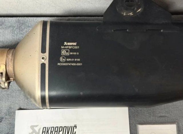 Akrapovic bmw -F750GS-F800GS-F850GS-F900GS