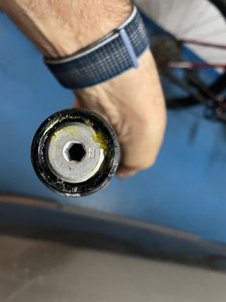 Amortiguador de tija bici mtb "Aaron"