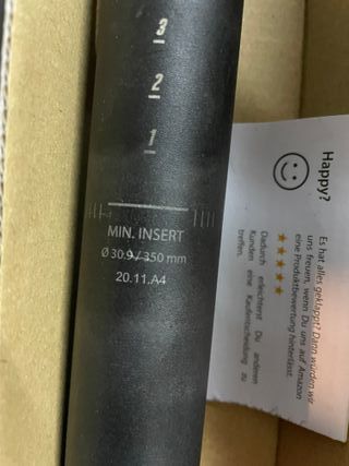 Amortiguador de tija bici mtb "Aaron"