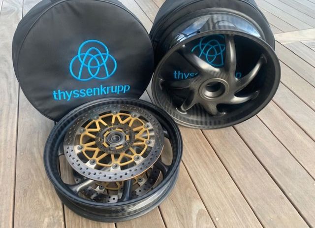 Llantas carbono ThyssenKrupp Ducati