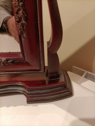 Antiguo,Espejo de Tocador o Sobremesa