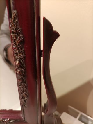 Antiguo,Espejo de Tocador o Sobremesa