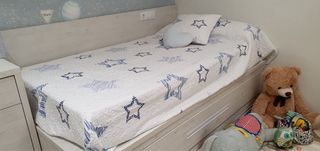 CAMA COMPACTO INFANTIL/JUVENIL 105x200