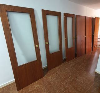 2 puertas con cristal