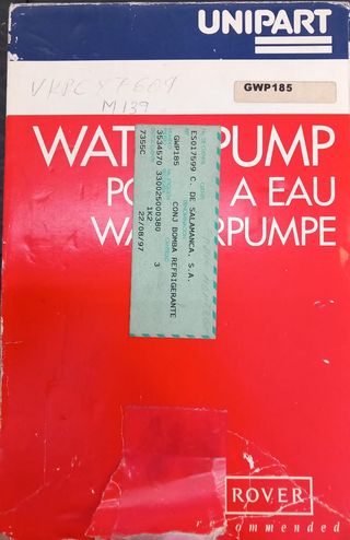 Bomba agua original rover montego
