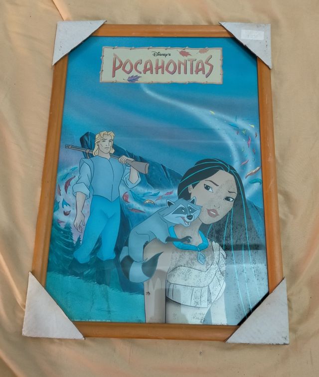 Lote de 4 cuadros cárteles, de coleccion