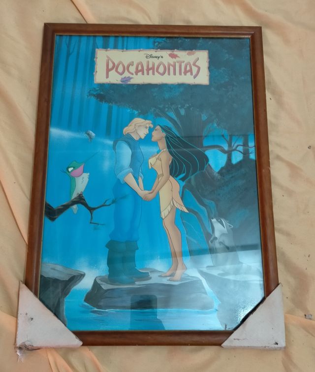 Lote de 4 cuadros cárteles, de coleccion