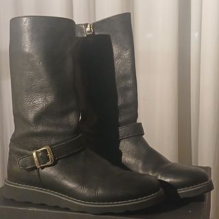 Anfibi da donna Twinset, vera pelle, tg. 38