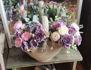 MACETA con asa Vintage