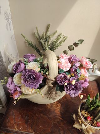 MACETA con asa Vintage