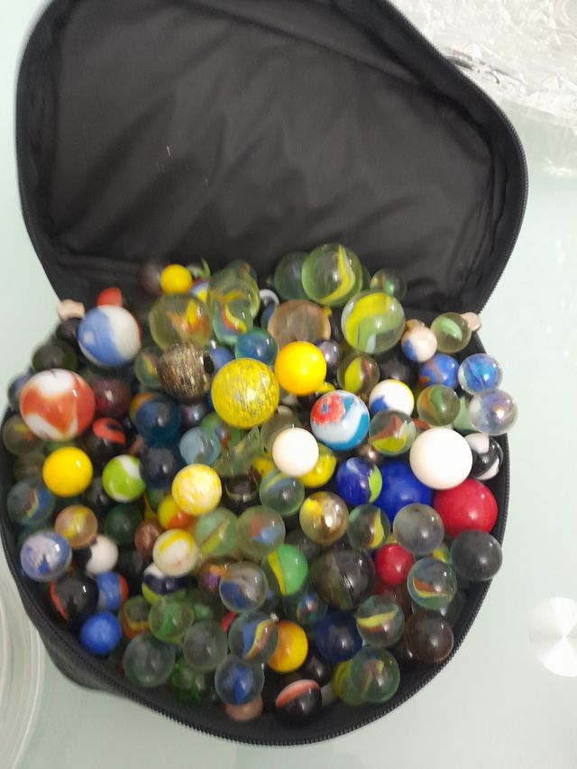 Canicas grandes y pequeñas hace 3 k y medio