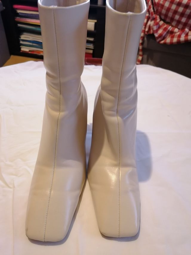 Botines tacón de Mango