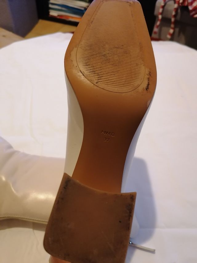 Botines tacón de Mango