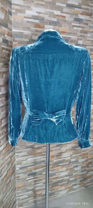 Blazer de terciopelo 