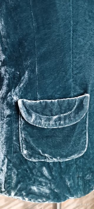 Blazer de terciopelo 