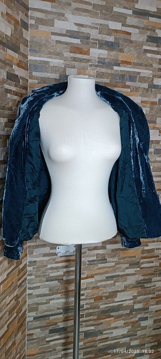 Blazer de terciopelo 