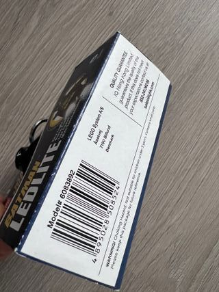 Llavero Lego BATMAN DC 6083892 CON linterna LED