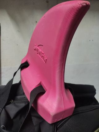 Burbuja tiburón piscina