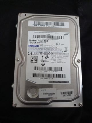 Un disco duro Samsung de 250GB