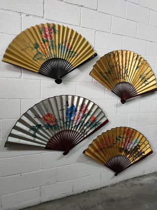 Alquiler Abanicos China Mid Century