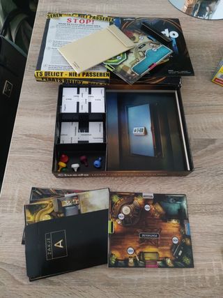 Juego cluedo escape en Neerlandés 