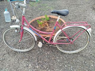 Bicicleta de paseo antigua