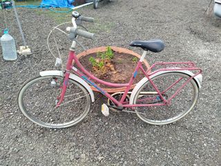 Bicicleta de paseo antigua