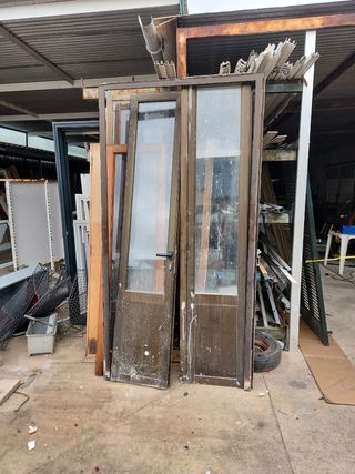Puerta aluminio