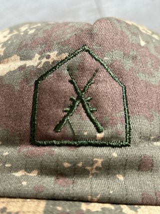 Gorra Militar camo boscoso acolchada unisex