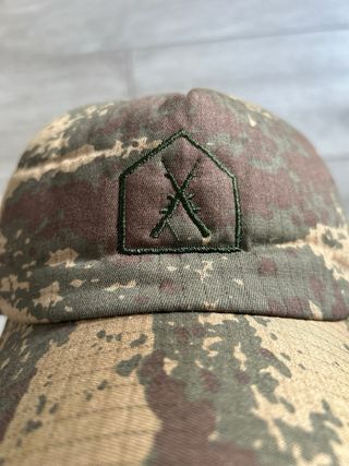 Gorra Militar camo boscoso acolchada unisex