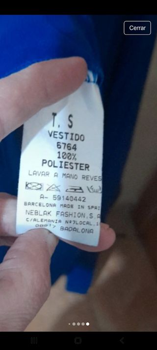 Vestido fiesta