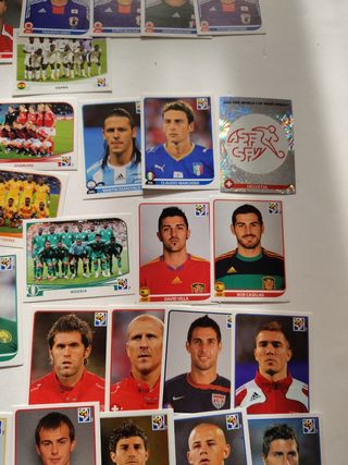 61 cromos Mundial Sudáfrica.