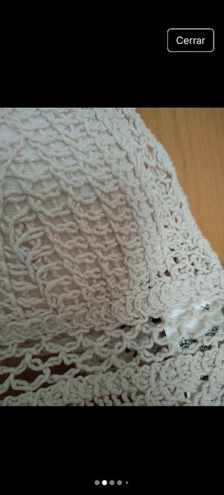 Top ganchillo tipo bikini 