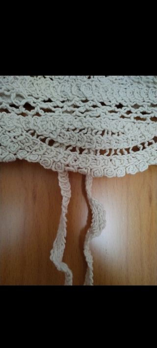 Top ganchillo tipo bikini 