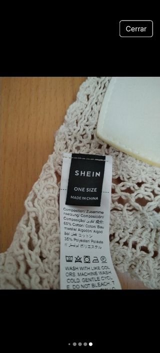 Top ganchillo tipo bikini 