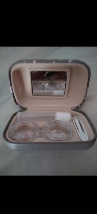 Neceser de viaje para lentillas