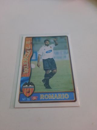 Carta de Futbol Mundicromo Romario