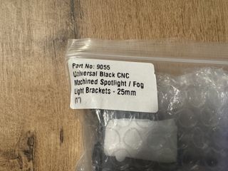 Soportes Universales Faros Antiniebla (Tubo 25 mm)