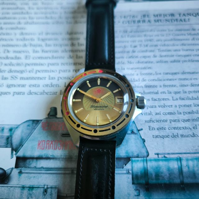 Reloj ruso Vostok Generalskie Rising Sun
