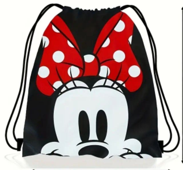 Mochila Minnie Mouse - Roja y Negra