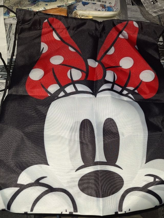 Mochila Minnie Mouse - Roja y Negra