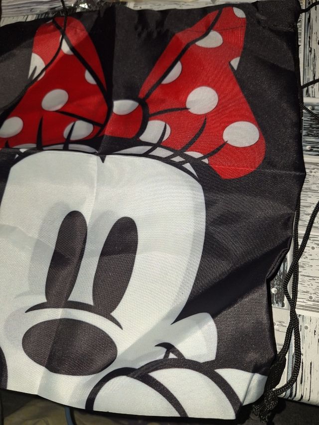 Mochila Minnie Mouse - Roja y Negra