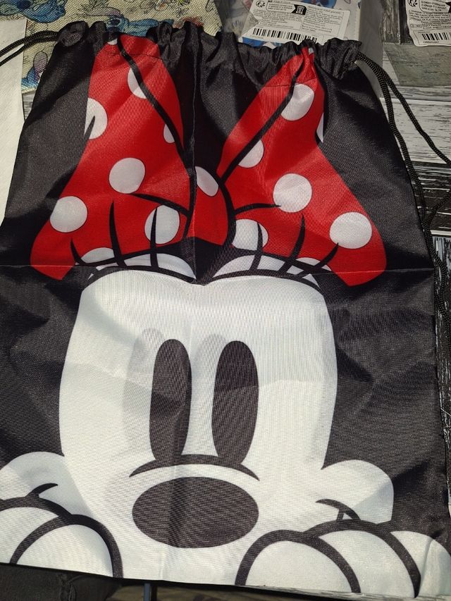 Mochila Minnie Mouse - Roja y Negra