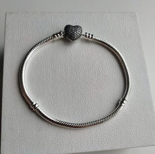 Pulsera corazón Pavé 