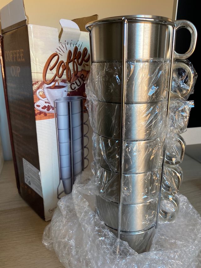 Juego tazas café con leche