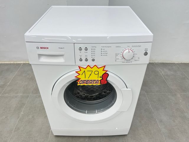 LAVADORA BOSCH 8 KG
