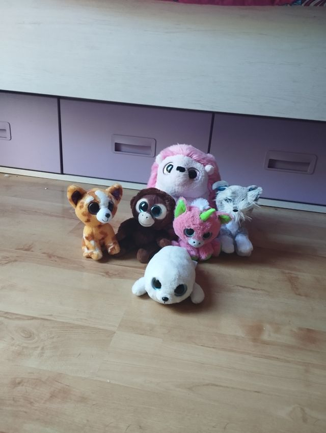 Peluches variados
