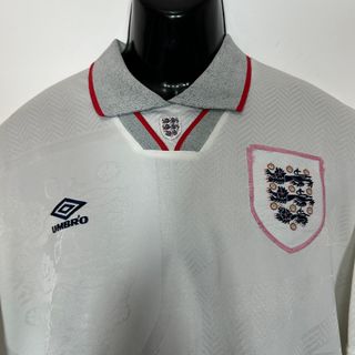 Camiseta Umbro Inglaterra 1993 1994 90s vintage