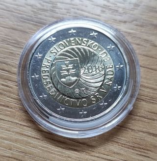 2 euros Eslovaquia 2016 SC